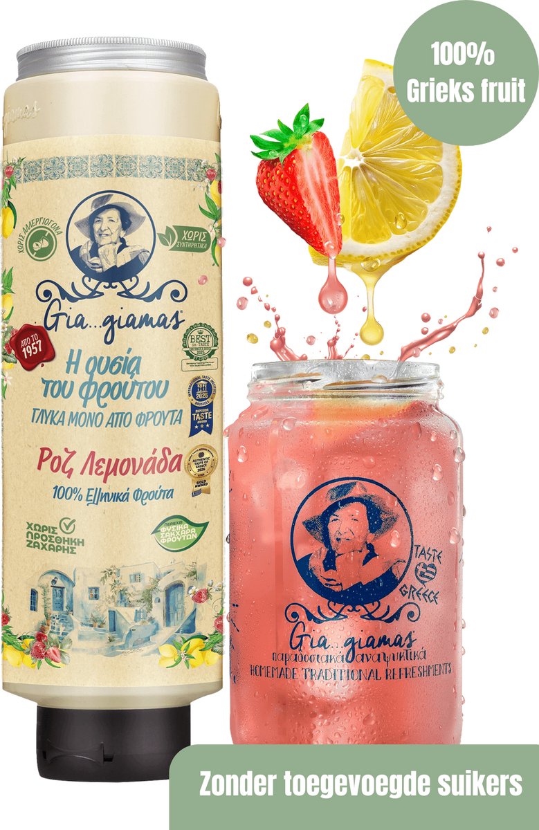 Gia…Giamas 2.0 aardbei & citroen premium 750ml