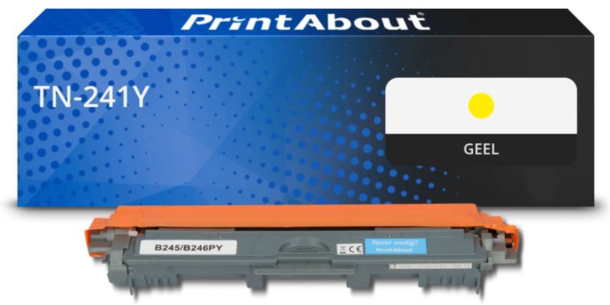 Brother TN-241Y toner geel Huismerk