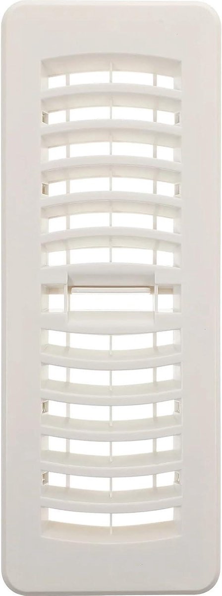 Uitlaatrooster - Ventilatieafdekking - Luchtcirculatie Verbeteren - Instelbaar Ontwerp - 282 cm - Wit