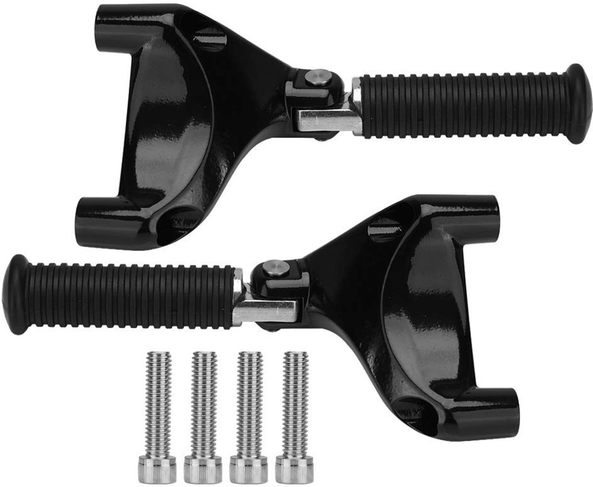 Dailygoods- Voetsteunen Achter - CNC Aluminium - Geschikt voor 883/1200 XL 2004-2013 - Duurzaam - Eenvoudig te installeren - Comfortabel contactoppervlak - Motorvoetsteunen