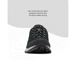 Columbia CRESTWOOD™ WATERPROOF Heren Wandelschoenen - Black, Columbia Grey