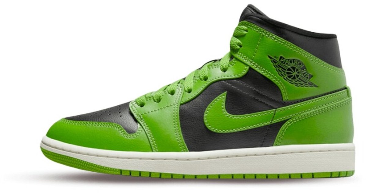 Jordan 1 Mid Altitude Green (Women's) - Maat 36.5
