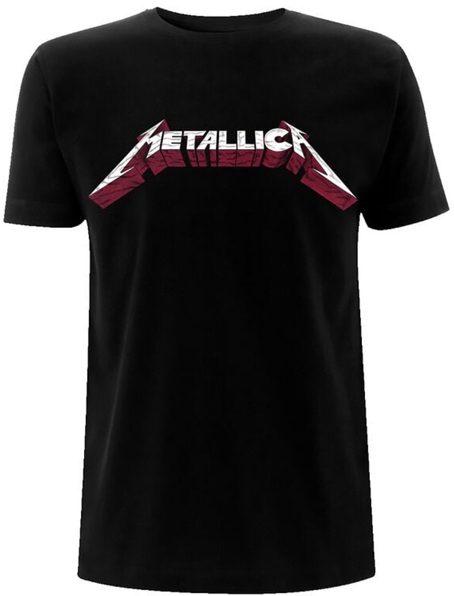 Metallica Master Of Puppets Logo Heren T-shirt - zwart - XL