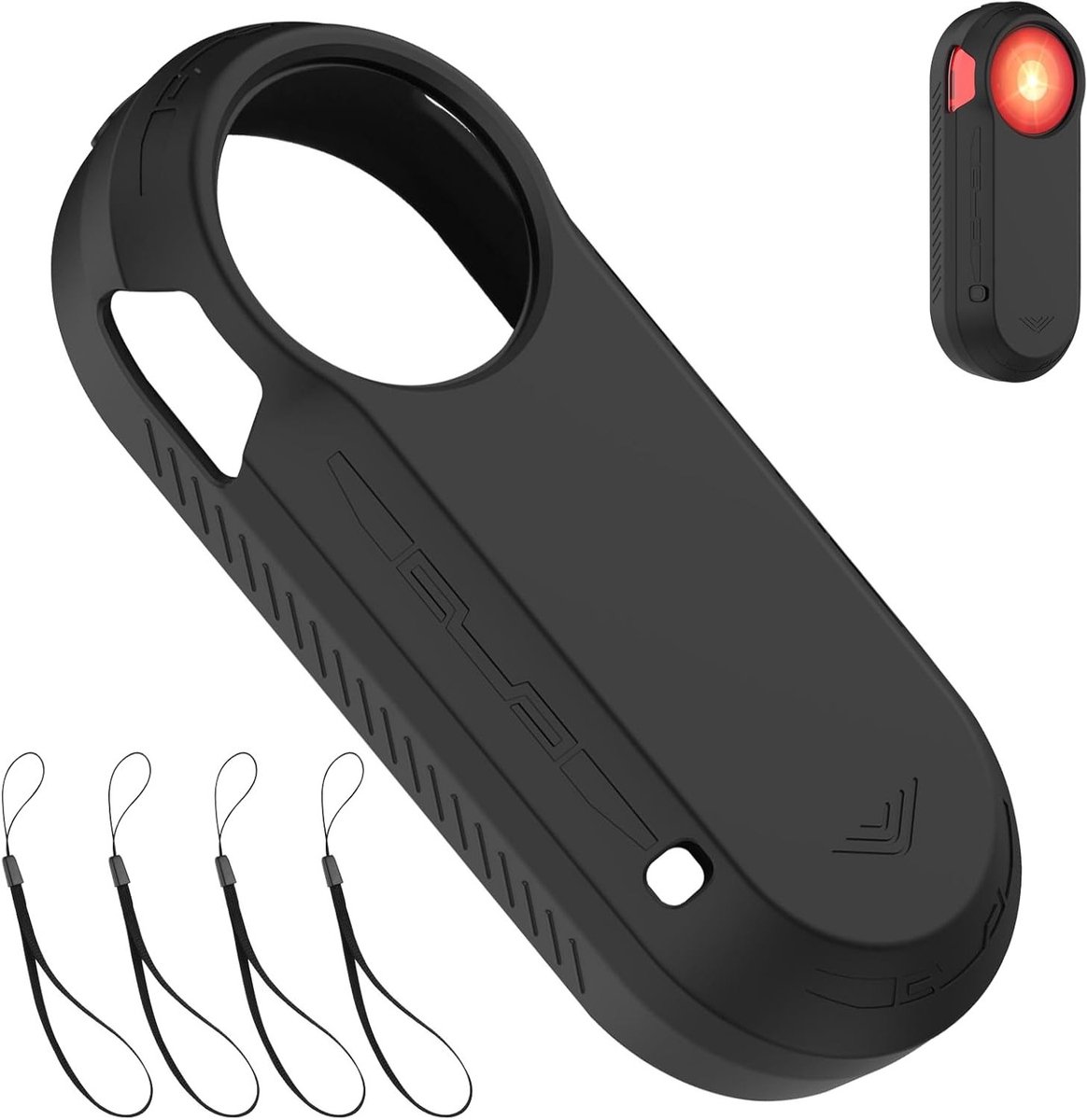 Ultra-dunne beschermhoes voor Varia Radar RTL515, met kabel, voor optimale GPS-signalen en effectieve warmteafvoer, fietsaccessoires voor veiligheid en duurzaamheid