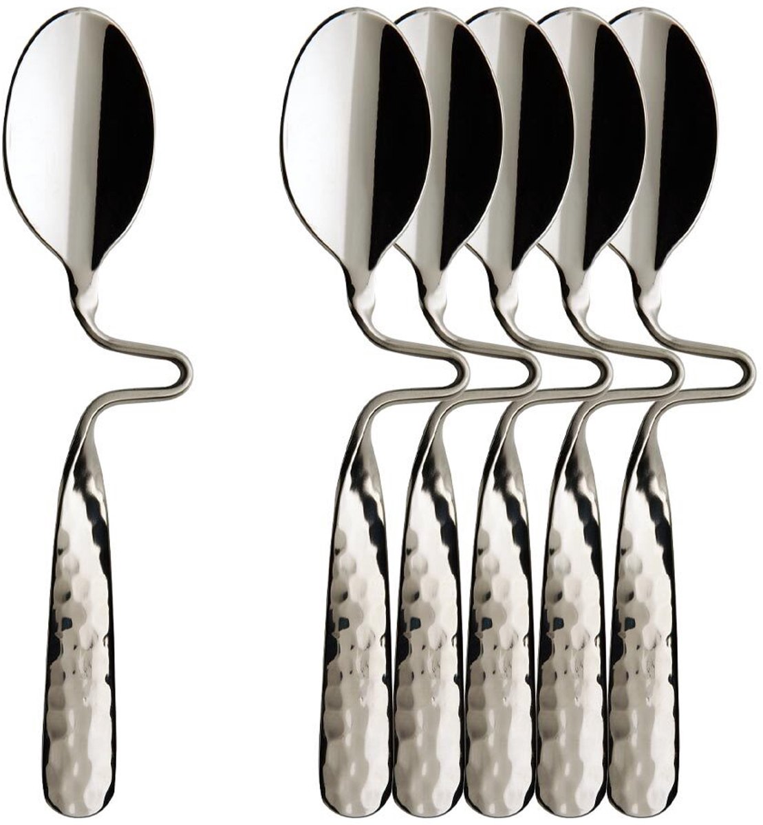 Espresso-/Mokkalöffel NewWave Caffè Spoon 12 cm Set van 6