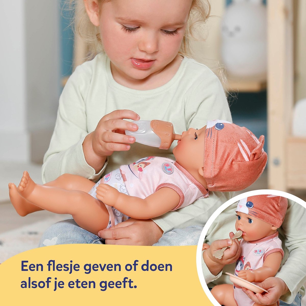 BABY born Lena Kat (36 cm) — afbeelding 11