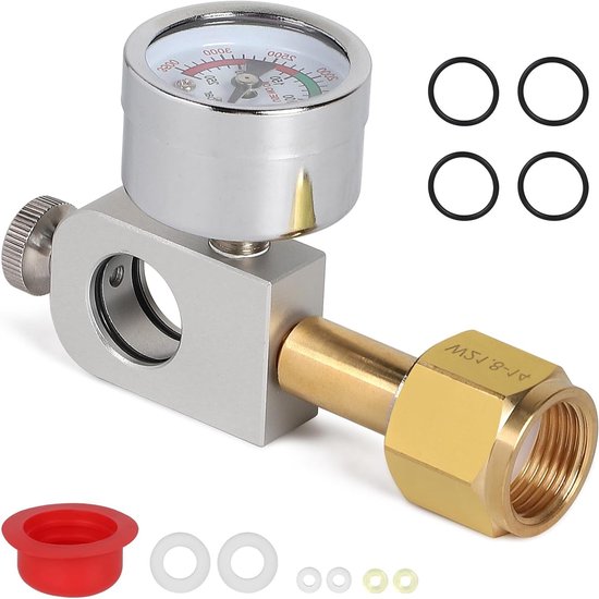 Adapter converter voor Sodastream TR21-4, geschikt voor Quooker Cube fles (TR21-3), messing, ideaal voor thuisgebruik en duurzame drankbereiding — afbeelding 4