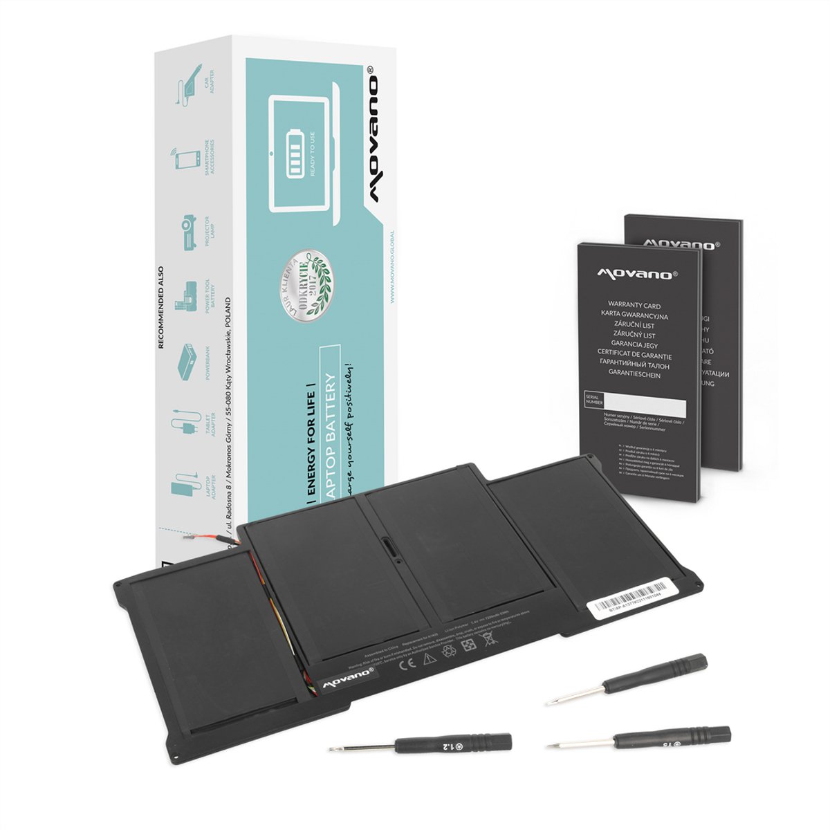 Movano Serie - Laptop Batterij - Li-Ion - Veiligheid - Compatibiliteit