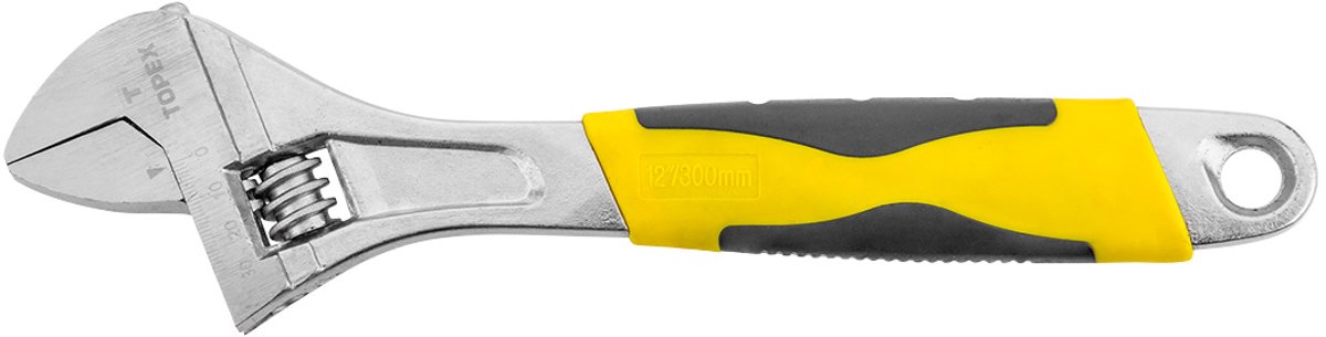 TOPEX Verstelbare Moersleutel - 300 mm - max 35 mm bek - Antislip