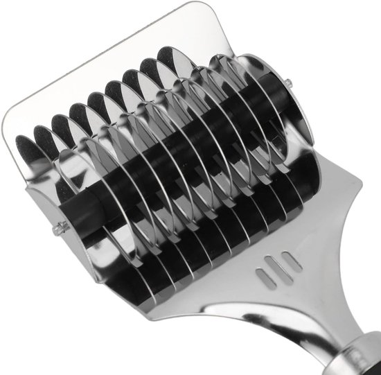 Noodle Cutter van RVS - Pasta Snijder voor Spaghetti, Fettuccine en Tagliatelle - Keuken Gereedschap voor Thuis Koken van Merkloos — afbeelding 4