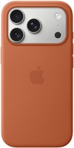 Siliconenhoesje met MagSafe voor iPhone 17 Pro - Terracotta
