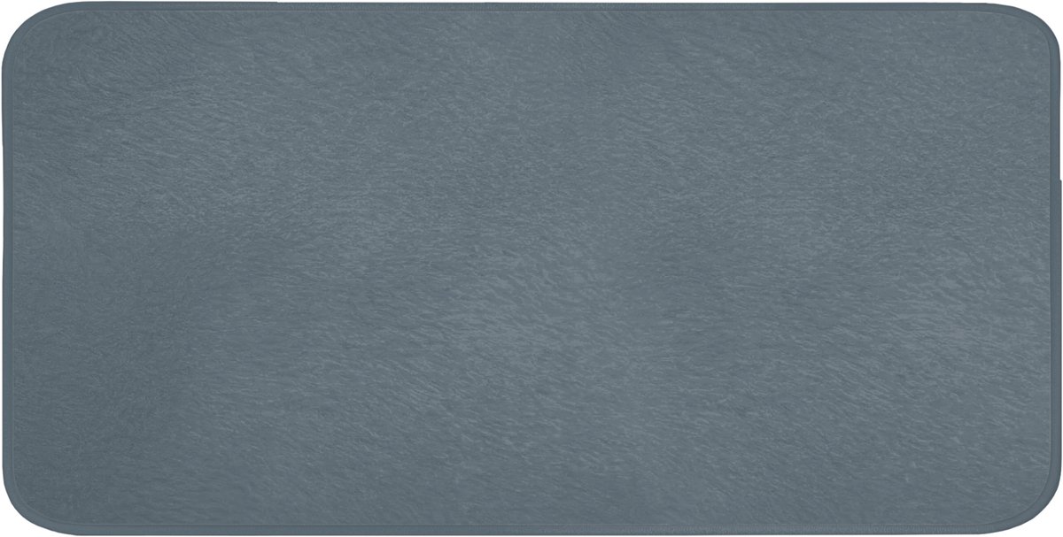Badmat 120x60 cm - Antislip - Kleuren - Blauw - Interieur - Badmatten voor badkamer - Badkamermat - Douchemat - Badkamer mat
