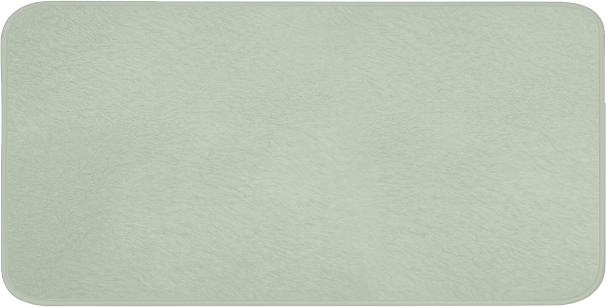 Badmat 120x60 cm - Antislip - Mintgroen - Effen kleur - Badmatten voor badkamer - Badkamermat - Douchemat - Badkamer mat