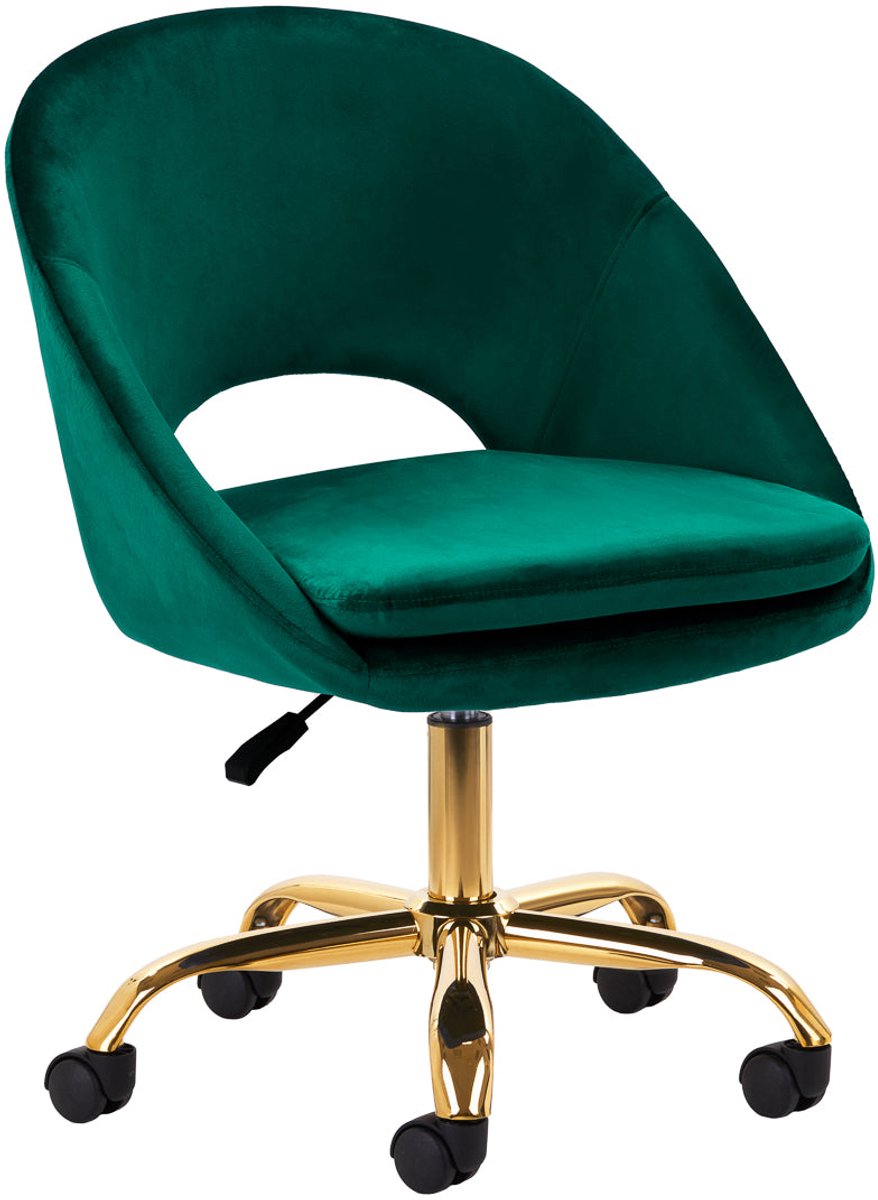 4RICO Draaistoel QS-MF18G Groen Professionele Makeup Stoel