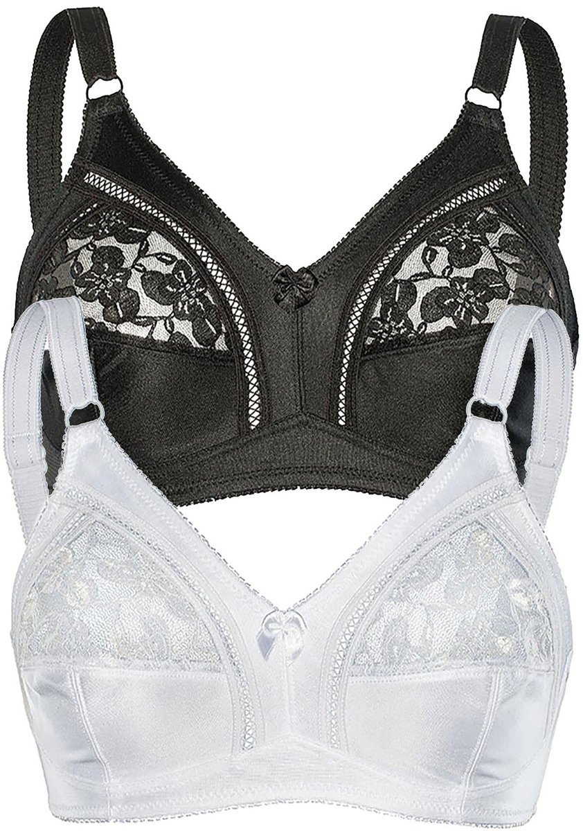 2-pack Zachte BH Zonder Been Basis