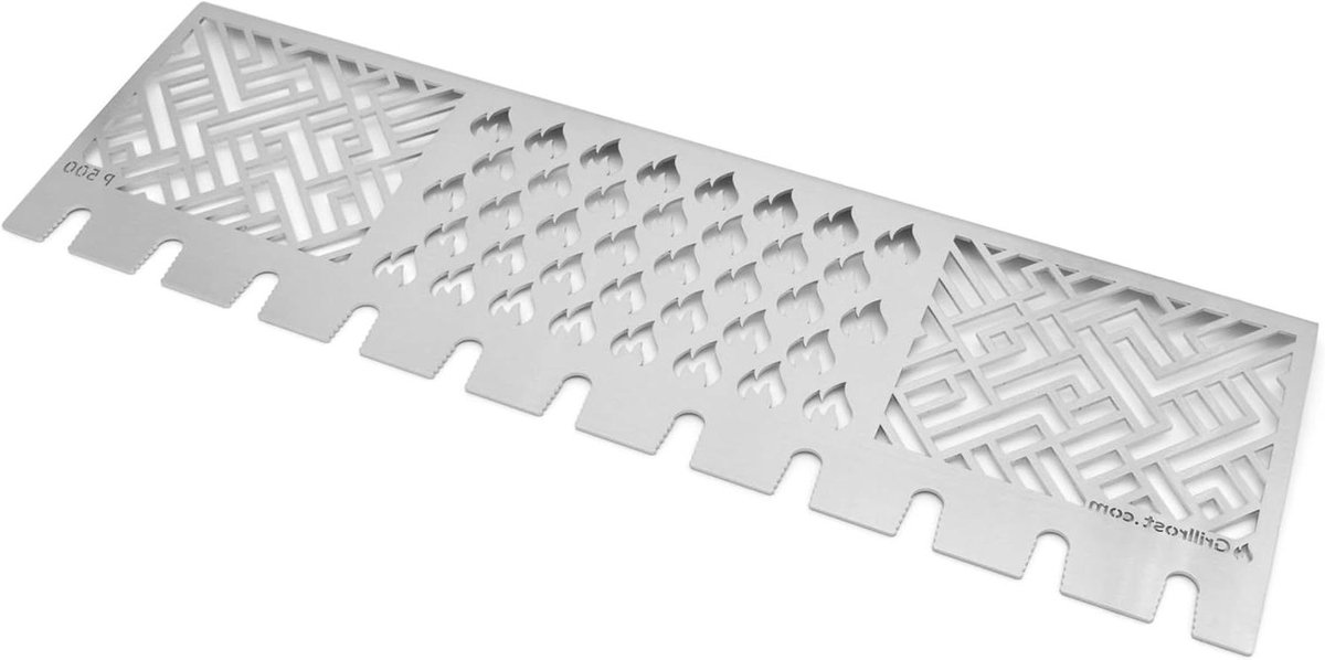 Grillrooster Vervanging - BBQ Accessoire - Kip Grillen - RVS V2A 3mm - 72.7 x 21.7 cm - Zilver