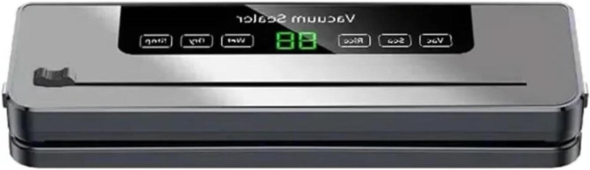 Warmtesealer - Vacumeermachine - Voedsel Vers Houden - Digitale Display - 30cm Afdicht - Zilver-Grijs