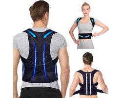 Back Brace Comfortable and Adjustable Back Support Belt, Posture Correction, Back for Men and Women, Open Your Shoulders