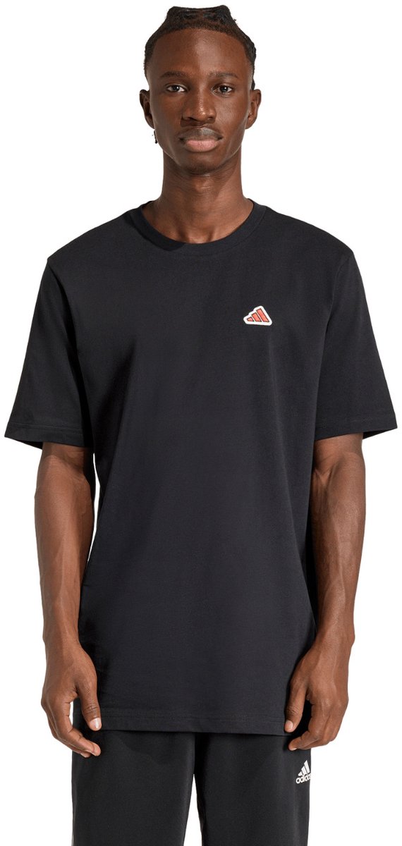 adidas T-shirt Heren Color Icon Graphic 2XL Zwart