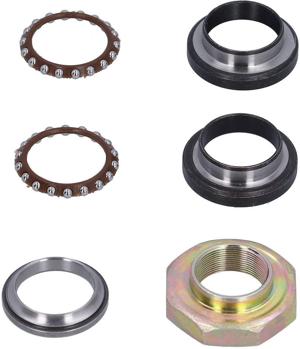 aladdien - Rod Bearing Kit - Stuurlagerset van Metaallegering - Voor PW50 - 1981-2019 - Hoogwaardige Kwaliteit - Motoronderdelen - Betrouwbaar
