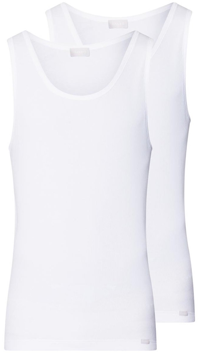 Hanro Heren onderhemd 2 pack Cotton Essentials
