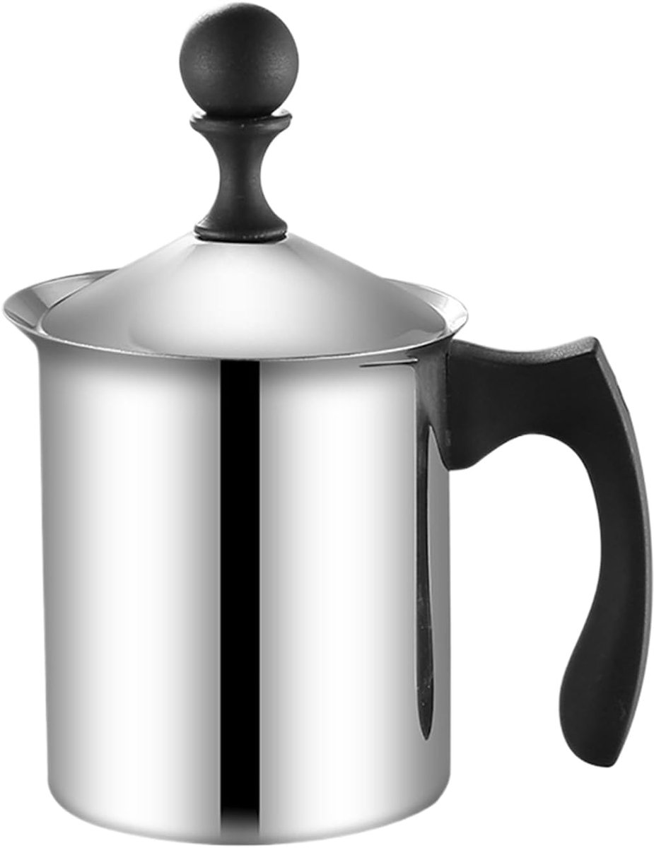 Handmatige RVS Melkopschuimer voor Cappuccino en Latte
