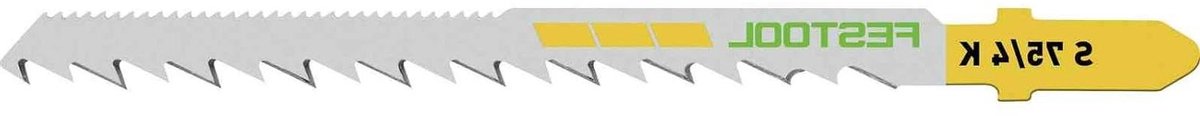 Decoupeerzaagblad - Hout Curves - Snel Buigen - Dubbele Tandstructuur - 75 mm - Zilver