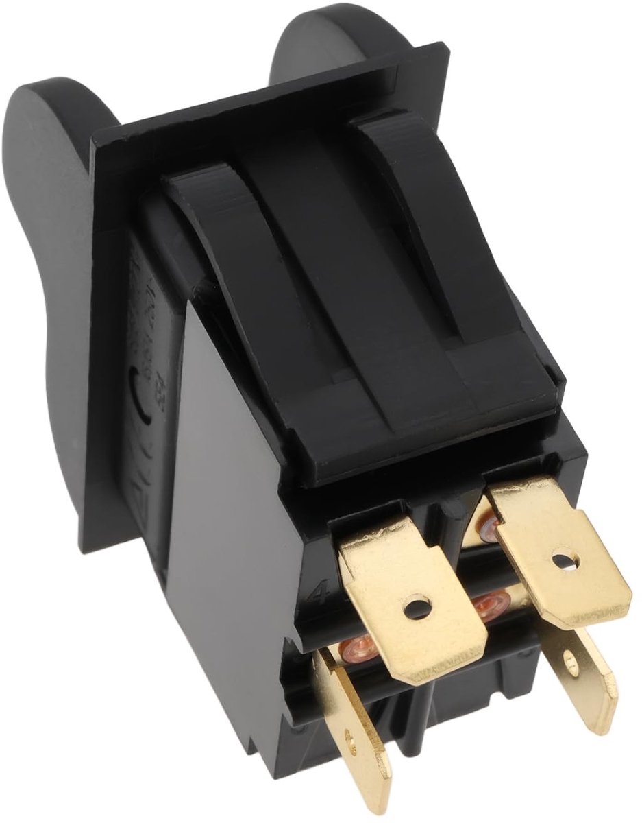 ONF3 - Electric Toggle Switch - 4-Pin On-Off Schakelaar - Compact - 12A/20A - Voor Gereedschap - 250V
