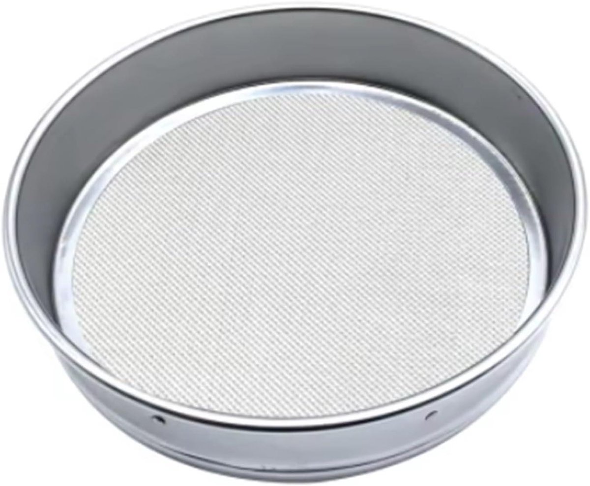 Tuin Zeef - Grond Zeef - Aarde Sorteren - Verhoogde Rand - 20 cm - Zilver