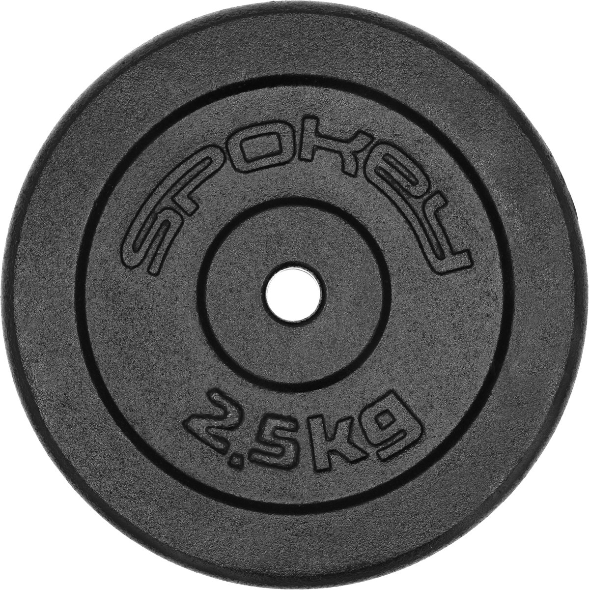 Spokey SINIS Haltergewicht - Gietijzer - 2.5 kg - 28 mm