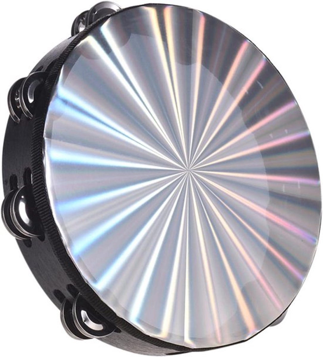 Hand Drum 10 Inch Houten Stralende Tamboerijn met Dubbele Rij Klemmen