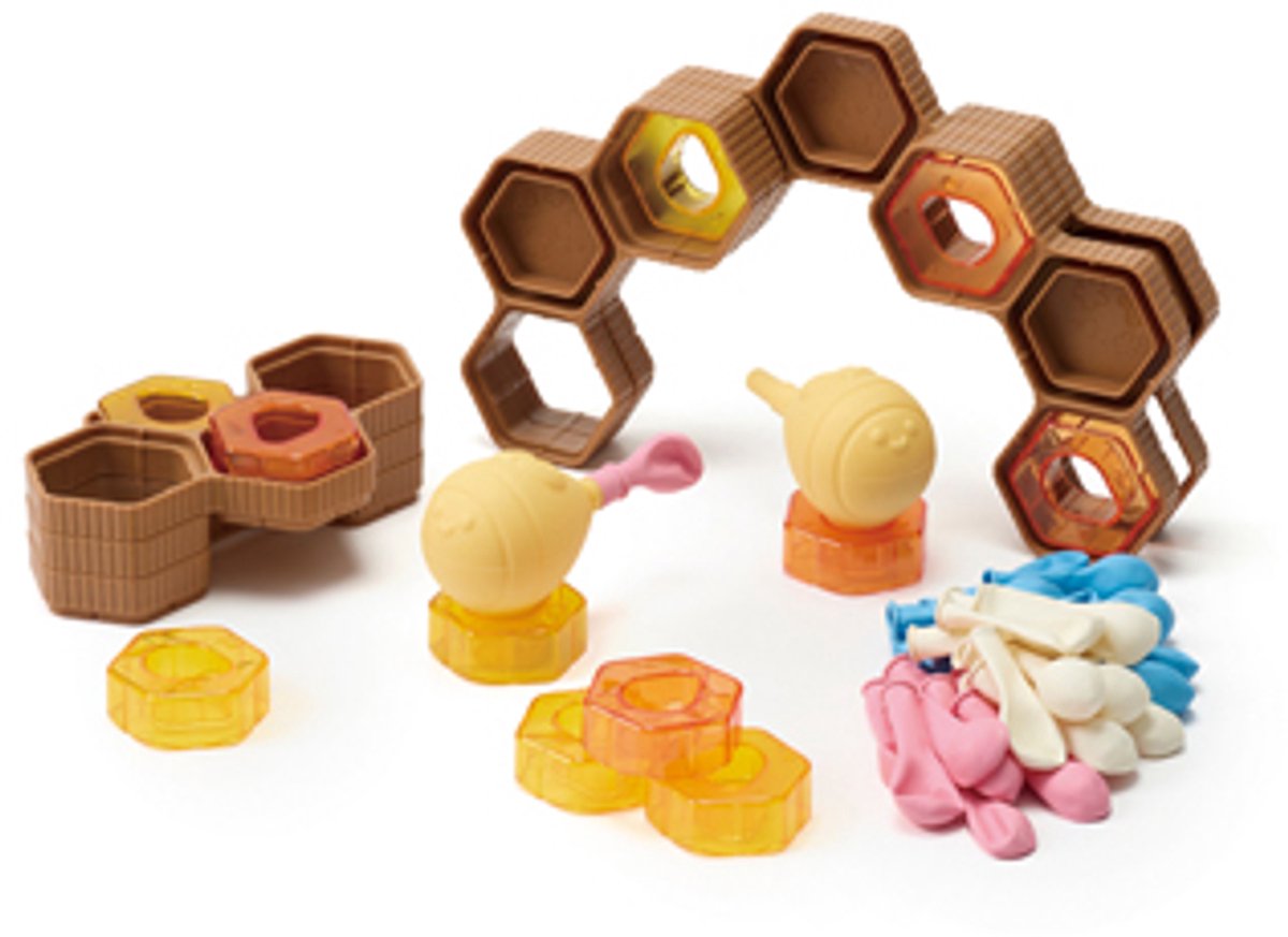 Eduplay bouwblokken Squeezy Bee educatief speelgoed kleurrijk.