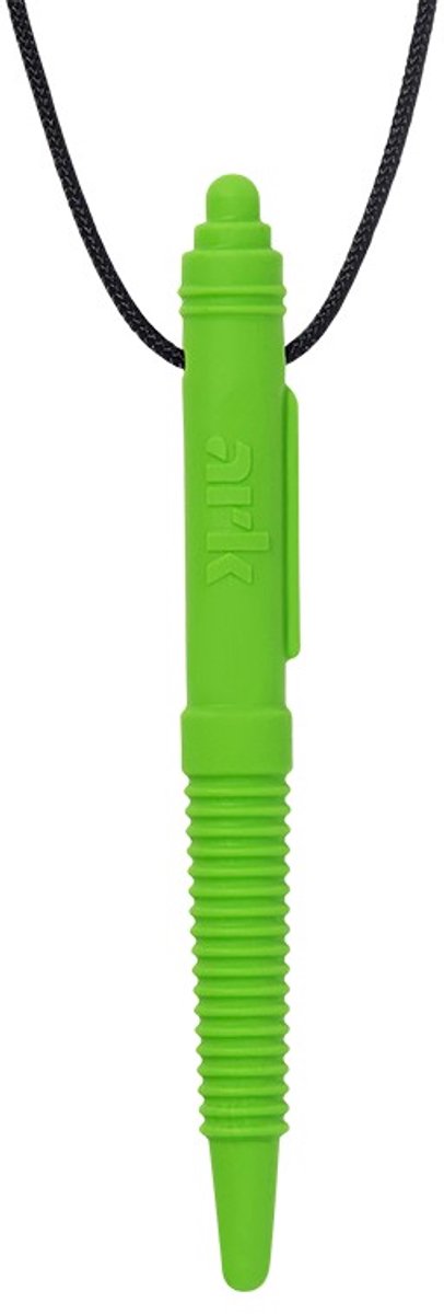 ARK Therapeutic kauwketting sensorisch speelgoed limegroen XT medium.