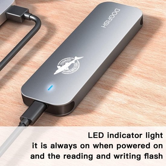 Draagbare Externe SSD 128 GB USB-C Supersnel Geheugen voor Mac Windows Android — afbeelding 2