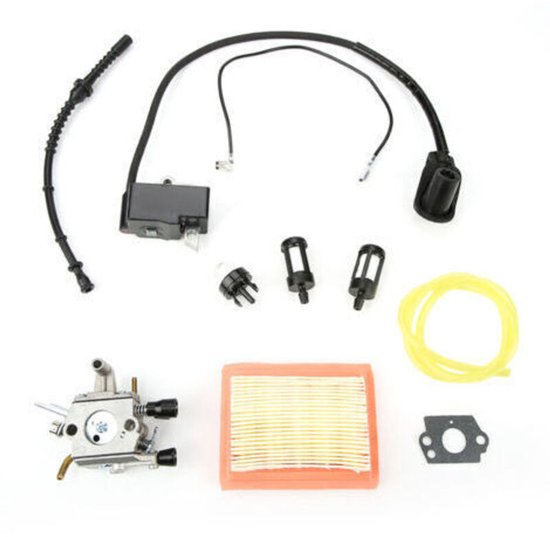 Carburateurfilter en bobine geschikt voor STIHL FS120 120r FS200 FS250 FS300 FS350 bosmaaiers — afbeelding 2