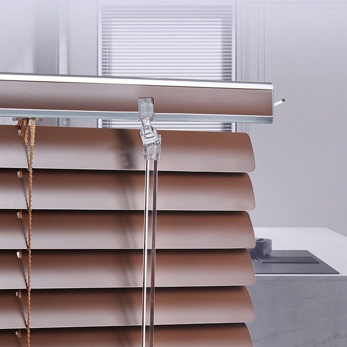 Aluminium Jaloezieën - Raambekleding - Privacy Creëren - Waterdicht en Roestbestendig - 70x200 cm - Zwart