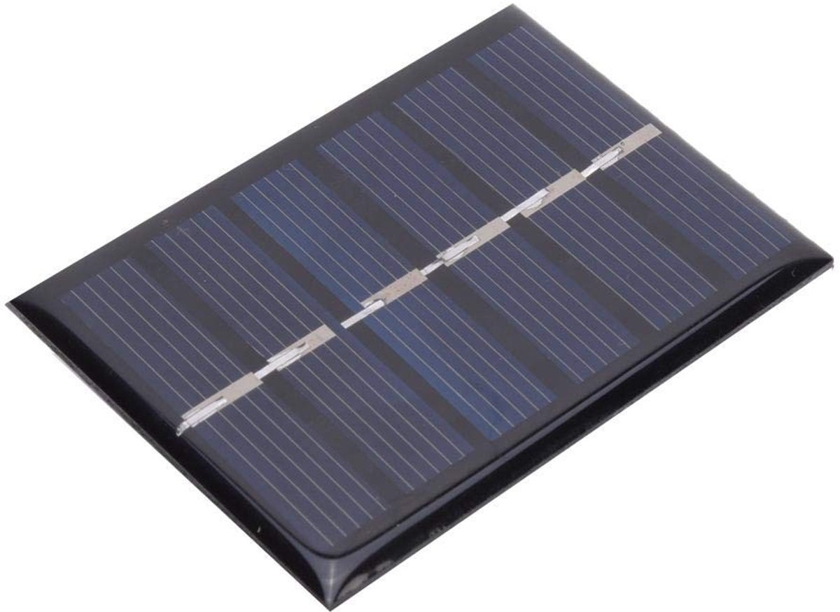 aladdien - Zonnepaneel Kit - 4 Stuks - DIY Zonne-energie Opladen - Polykristallijn Siliconen - Waterdicht - Voor Bergbeklimmen, Camping en Meer