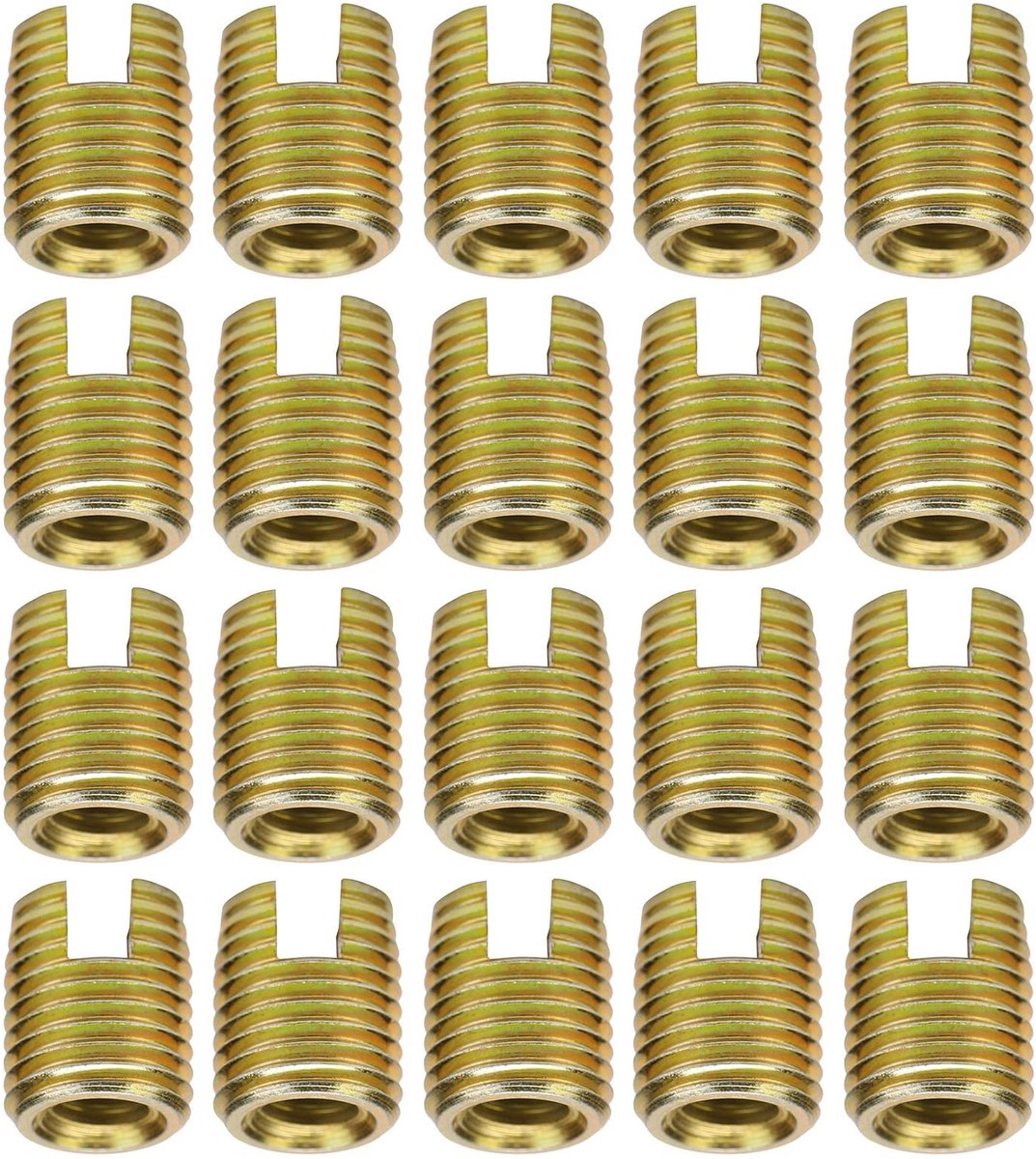 aladdien - Zelftappende Draad Insert - Schroef Reparatie Tool - Hoogwaardige Koolstofstaal - M2 tot M12 - Eenvoudig te Installeren - Geschikt voor D..