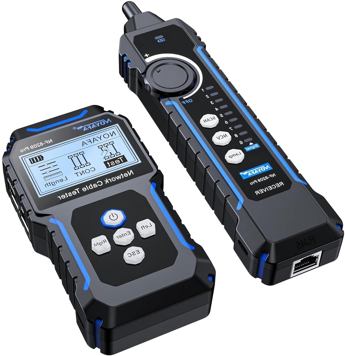 Netwerk Kabel Tester - Draad Tracker - Netwerk Installatie - POE & NCV Functie
