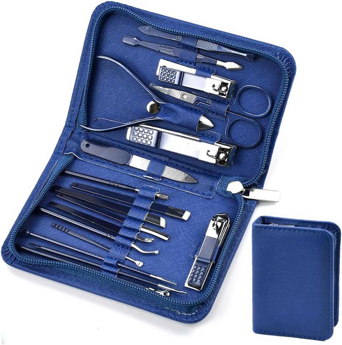 Uitgebreide Nagelverzorgingsset 16-Delig Manicure Pedicure Gereedschap