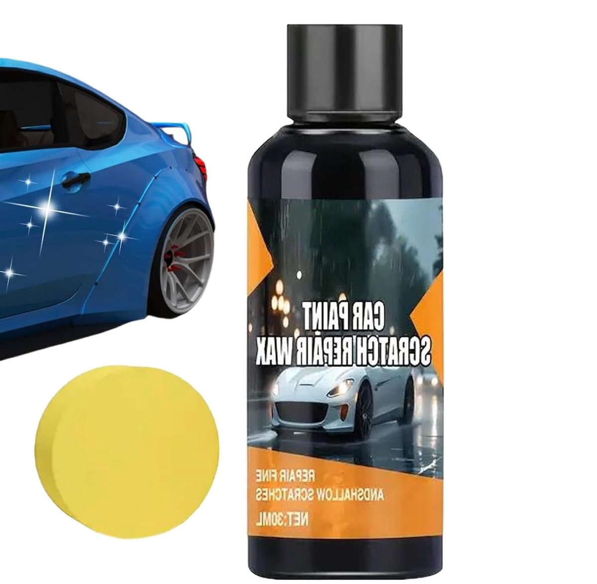 Krassenverwijderaar Auto - Lak Reparatie - Voertuig Herstellen - Universeel Kleurgebruik - 30 ml - Universeel
