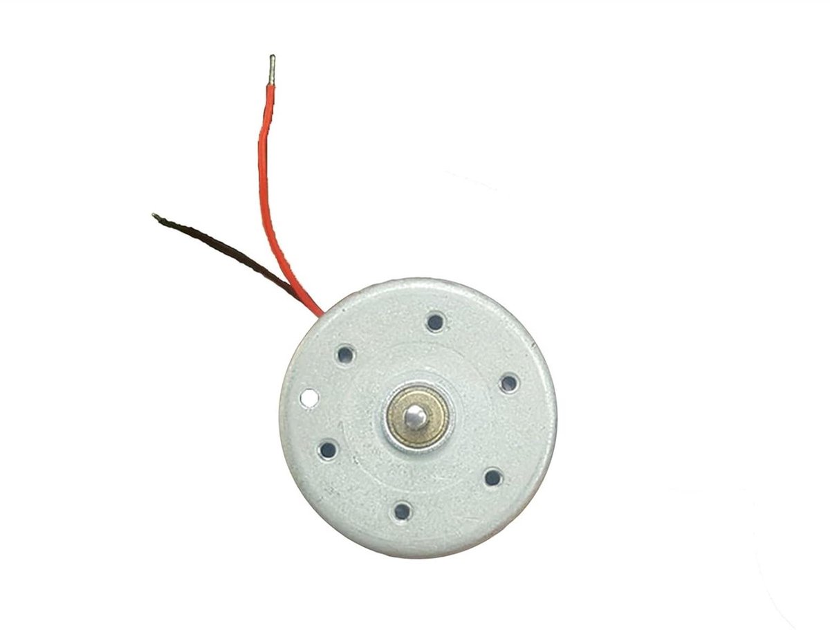 Energiewetenschap 300-11440 Micro DC-motor, 1,5-6 V hoge kwaliteit, hogesnelheidsmotor met draad en stekker, elektrische machine voor doe-het-zelf hobby's motorprojecten