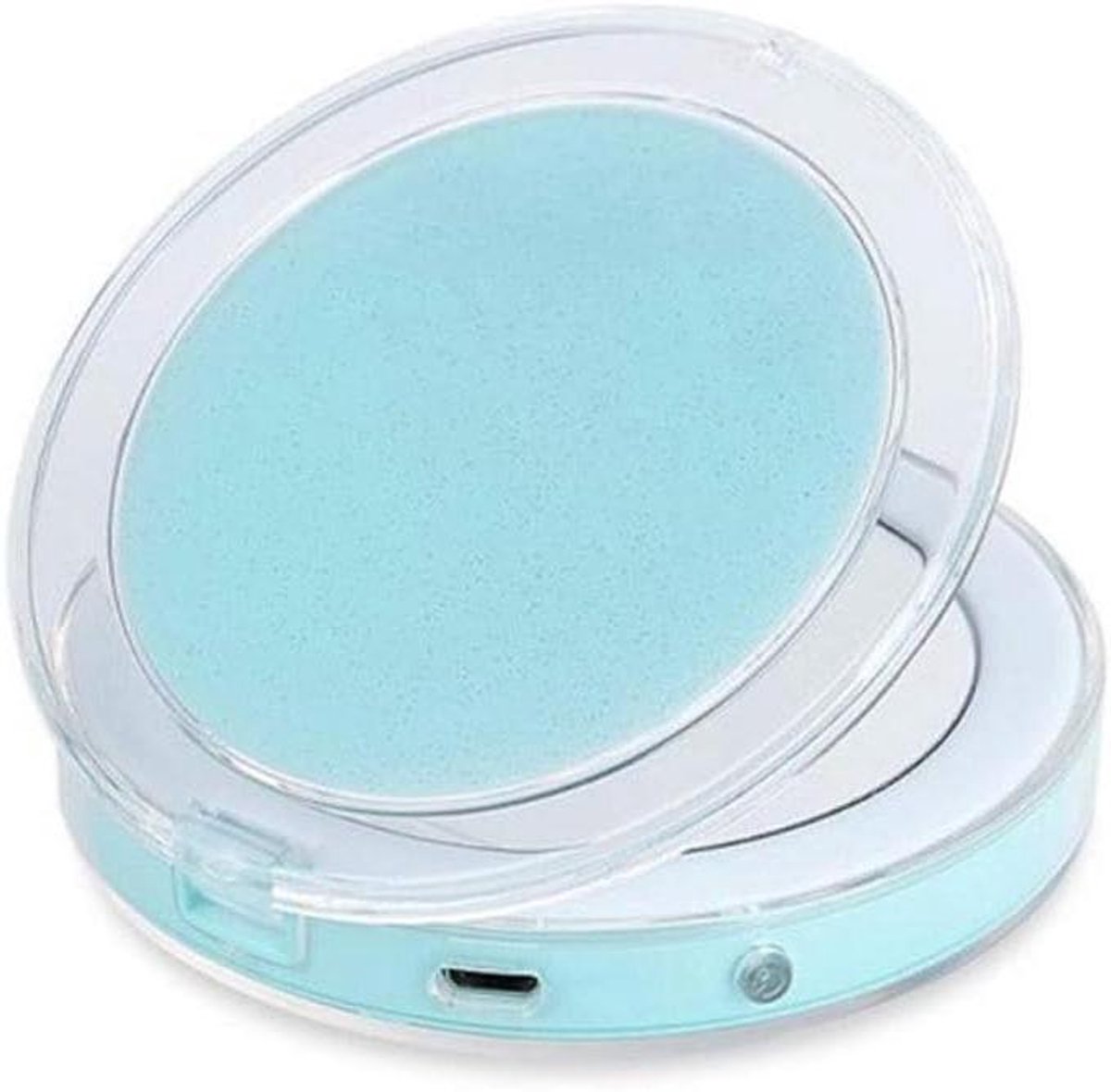 Make-up spiegel - Compacte spiegel - Make-up aanbrengen - Met LED-verlichting - 85 x 17.2 mm - A