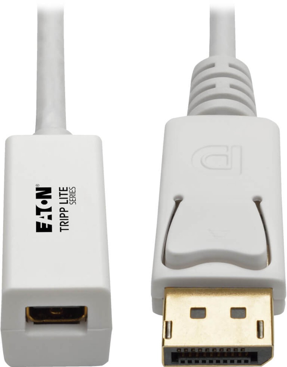 Tripp Lite P134-06N-MDP DisplayPort kabel 0,2 m Mini DisplayPort Wit