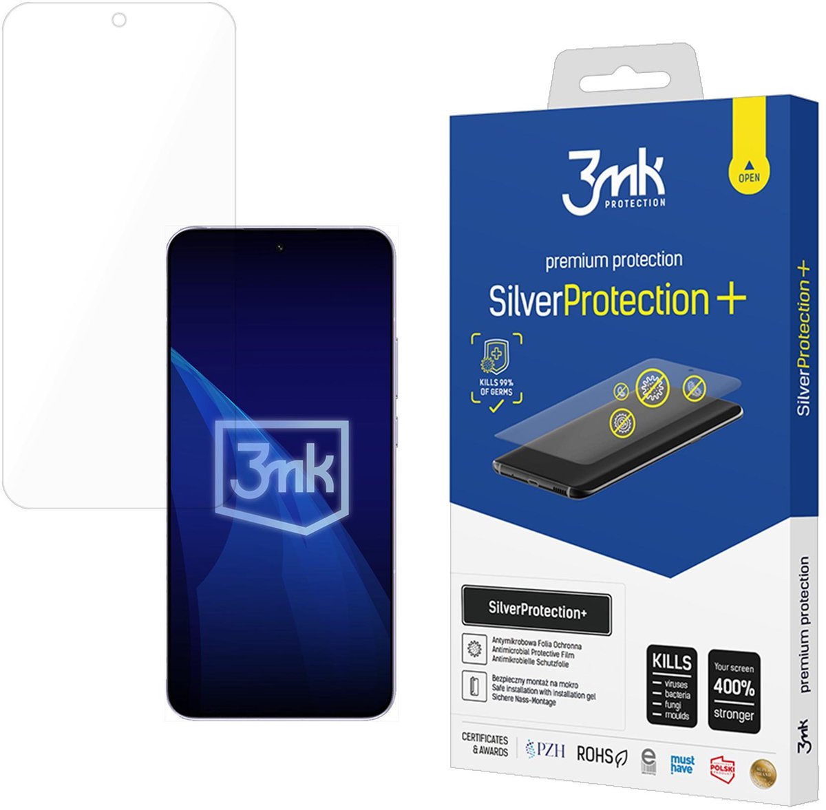 3Mk Silverprotection+ Voor Oppo Reno 14 Screenbescherming Van De Beste Kwaliteit