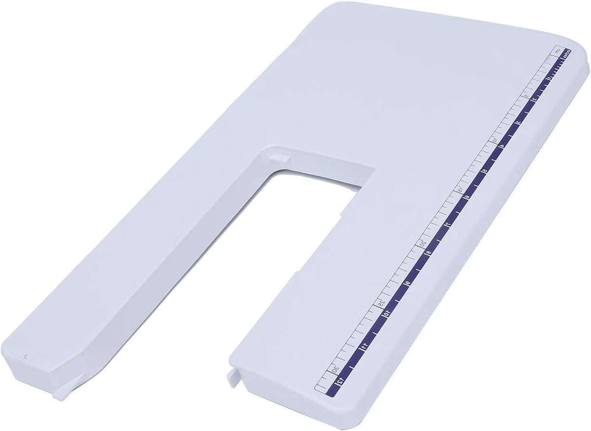 Naaiverlengingstafel - Naaitafel Bord - Meer Werkruimte - Opvouwbare Poten - 40 x 25 cm - Wit