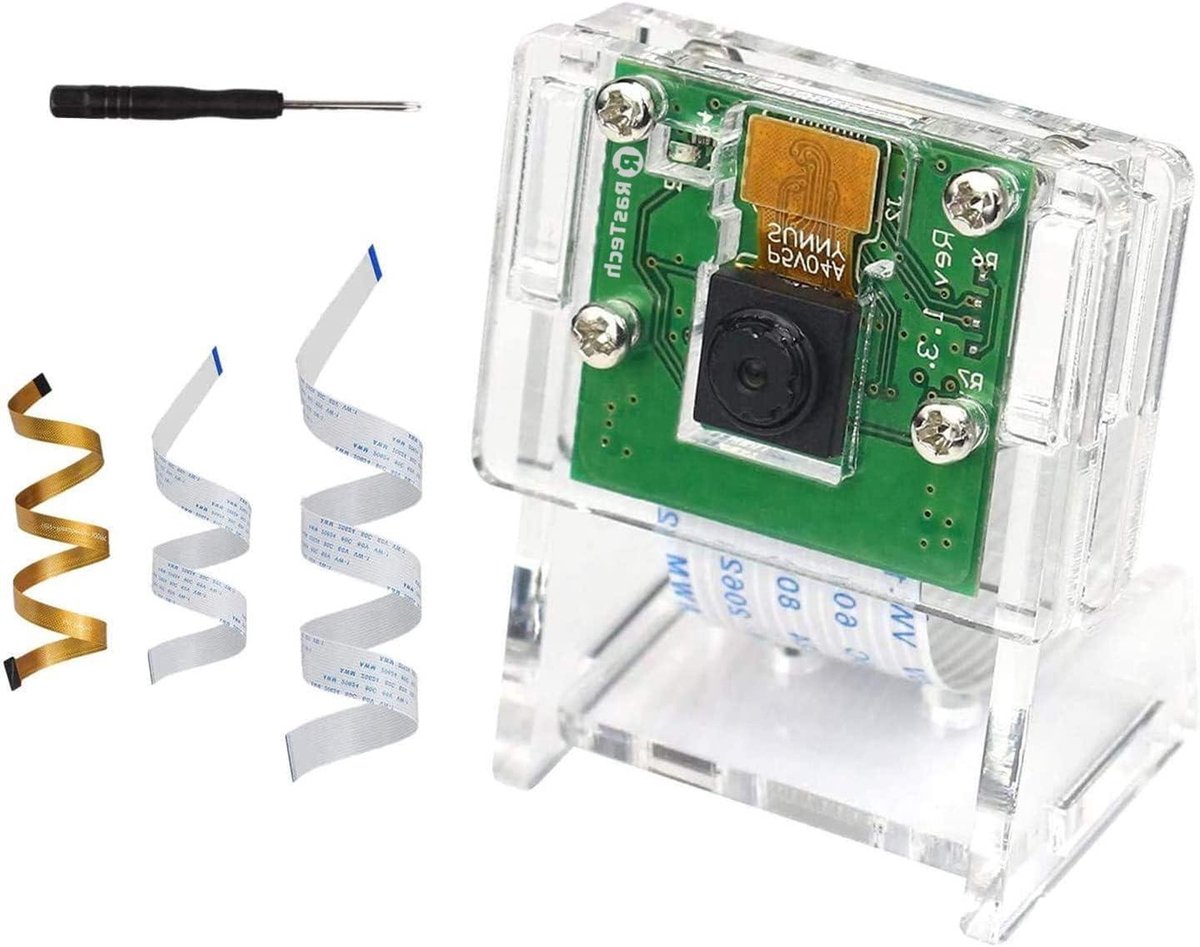 Camera Module - Webcam Sensor - 3D Printer Monitoring - 5MP HD Resolutie - 1080p Video - Transparant