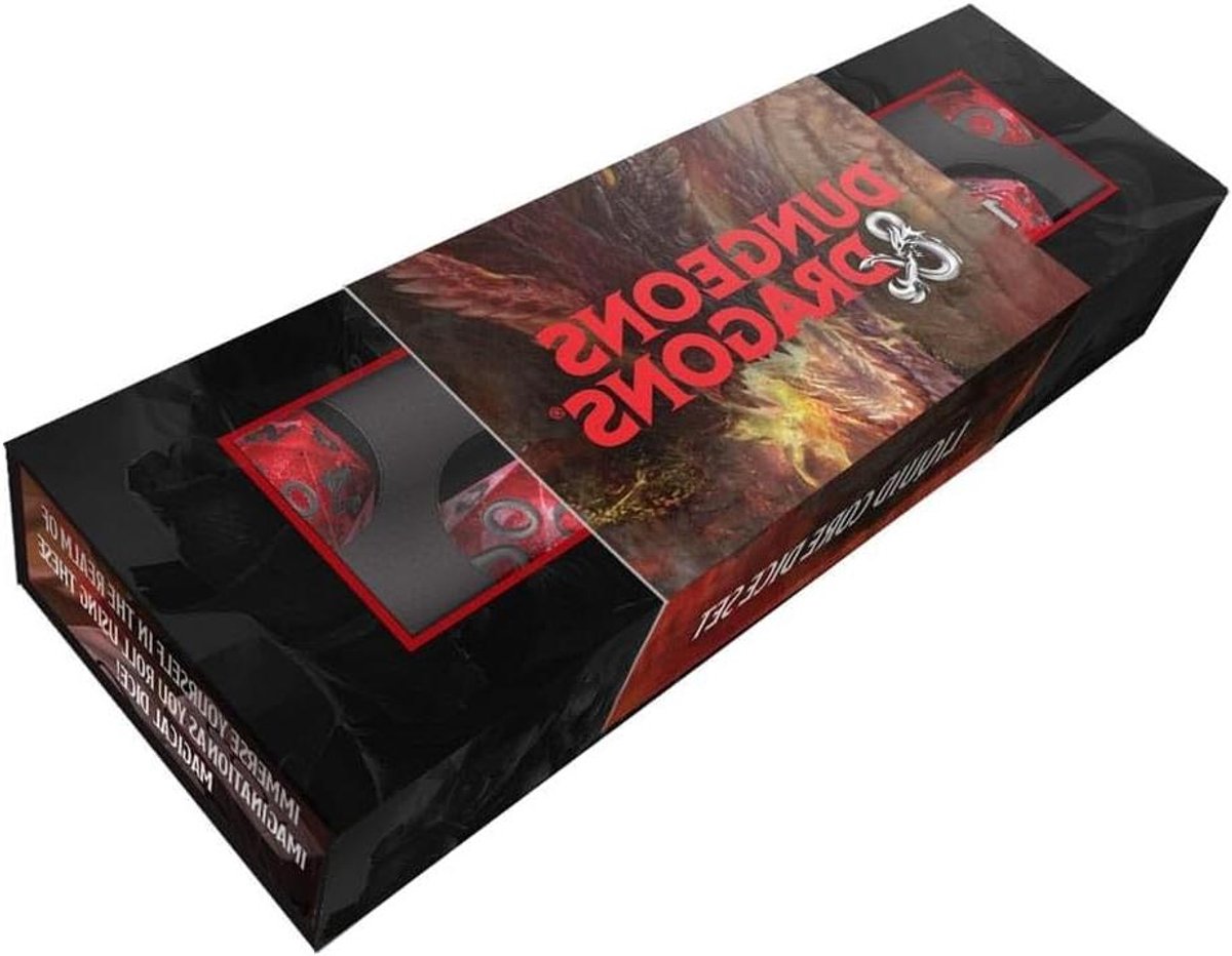 Dobbelstenen Set - RPG dobbelstenen - Spelavontuur Beleven - Vloeibare Kern - 7 Delig - Gekleurd