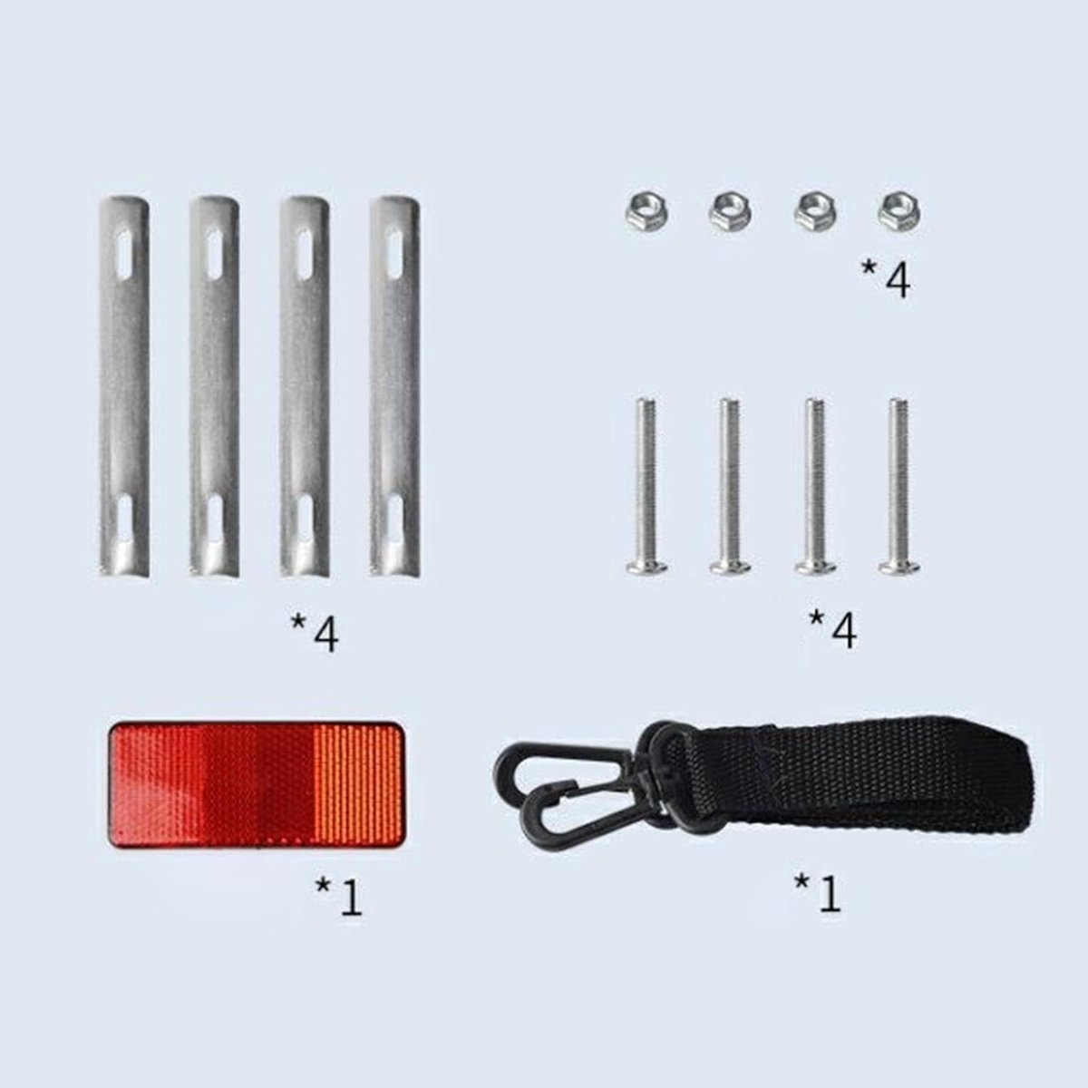 Fietsmand Achter - Bagagemand Metaal - Boodschappen Vervoeren - Versterkt Staaldraad - 55x50x31 cm - Zilver