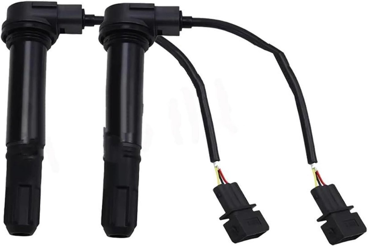 Motorfiets Ontsteker - Bobine Bougie - Motor Starten - Hoogenergetisch Ontsteking - 1 cm - Zwart
